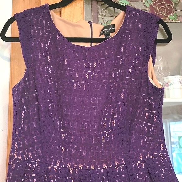 🍃 Connected Apparel dress lace Sz 12 - Picture 2 of 8